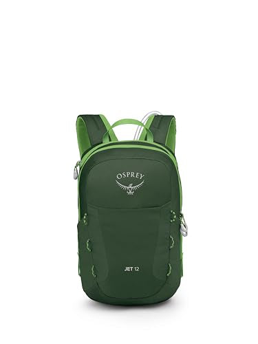 Osprey HydraJet 12L Kids' Hiking Pack with Hydraulics Reservoir, Green OS - color: Green Canopy