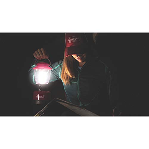 Coleman 400L LED Lantern with 4D Battery, Water & Impact-Resistant Lantern with Carry Handle, Lifetime LED Lights Never Need Replacing (Pack of 2) - size: One Size (Pack of 2)