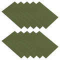 PATIKIL Down Jacket Repair Patch 6" x 8", 10 Pack Self Adhesive Nylon Fabric Patch for Tent Clothes Outdoor Camping Gear, Army Green - color: Army Green