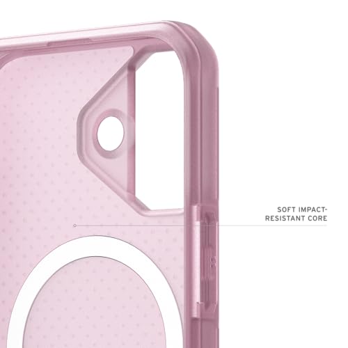 URBAN ARMOR GEAR UAG Designed for iPhone 17 Case Dot - Compatible with MagSafe Translucent Military Grade Protective Cover, Lilac Purple - color: Dot - Lilac Purple