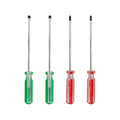 4Pcs 5mm Magnetic Screwdriver Set, Phillips and Slotted Head Tips with 5 inch Steel Shaft, Professional Hand Tools for Computer Electronics Home Repair - size: 5*125mm