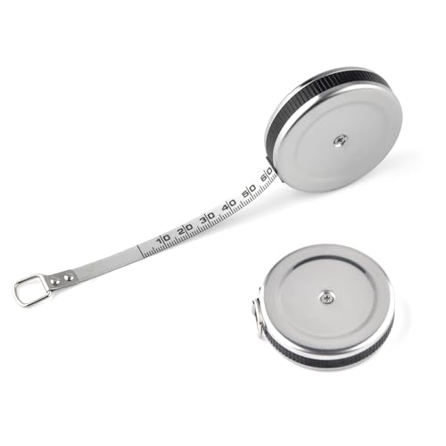 1/4" x 80" Mini Imperial Pi Diameter Circumference Tape Measure | Diameter Measurement Range is up to 25 inches, Use for Measuring Cylindrical Objects(Pipe Tape, Tree Tape)