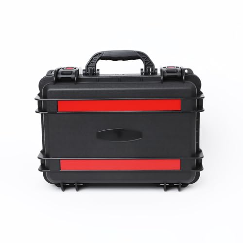 18in Waterproof Hard Shell Case with DIY Customizable Foam Insert (16 x 11x 7.8in Interior) - color: Black
