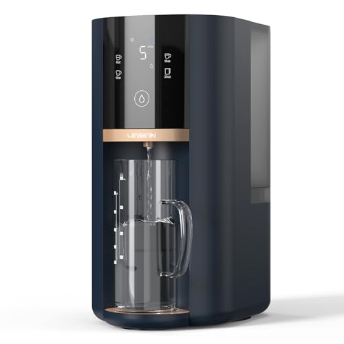 Leysern Countertop Reverse Osmosis Water Filter with UV, No Installation - style: Water Pitcher