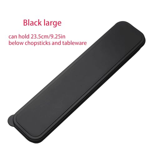 1Pcs Simple Utensil Holder with Lid, Reusable Utensils Wheat Straw Travel Cutlery Box，Portable Flatware Box Travel Tableware Storage Case, Simple Tableware Storage Box Case for Cutlery Kit (black) - color: black