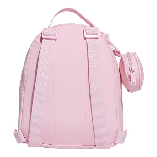 adidas Mini Backpack for Women – Small Bag for Travel, Gym, Festival & More - color: True Pink