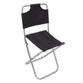 Agatige Mini Camping Folding Chair, 23.5x22x47cm Portable Backrest Fishing Chair Mortable Folding Stool with Storage Bag for Fishing Hiking Picnic Backpacking