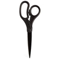 JAM PAPER Multi-Purpose Precision Scissors - 8 Inch - Black - Ergonomic Handle & Stainless Steel Blades - Sold Individually - color: Black, size: Standard (8 Inch)