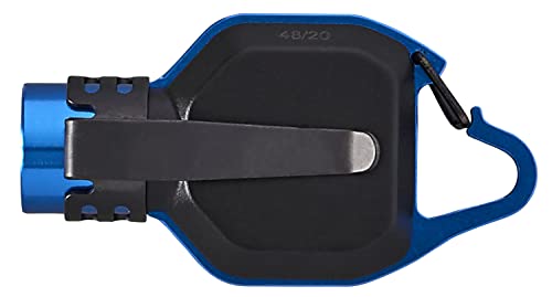 Streamlight 73302 PocketMate 325-Lumen Blue LED Flashlight, Blue | 325 lumens; USB rechargeable capable; multi-mode lighting; IPX-rated water resistant; impact-resistance tested - color: Blue