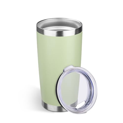 StarSpeed 20oz Stainless Steel Travel Coffee Tumbler,Matcha Green - color: Matcha Green
