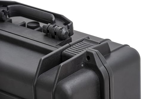MEIJIA Portable All Weather Waterproof Camera Case with Customized Fit Foam,Fit Use of Drones,Camera,Equipments,Pistols,Elegant Black(18.3 ”x14.57”x8.66”) - size: 18.3" x 14.57" x 8.66"