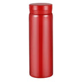 10oz Mini Water Bottle Stainless Steel Thermos Small Flask - Insulated Vacuum, Leak Proof, Keeps Drinks Hot/Cold - Ideal for Coffee, Tea, Water - Red - color: Red, size: 9.5 Ounces