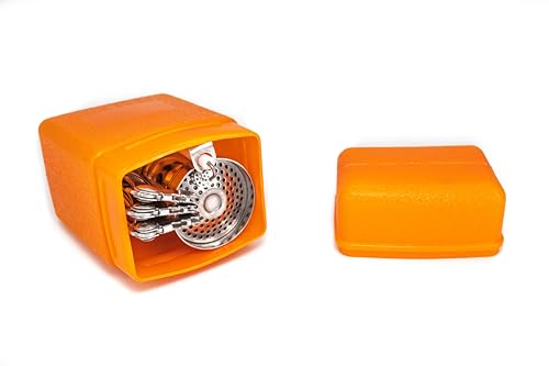 Backpacking Stove Portable Camping Stove Hiking Stove Backpack Stove With Piezoignition Support Wind-Resistance For Outdoor cooking tongs (ORANGE) - color: Orange, size: Orange No. 1
