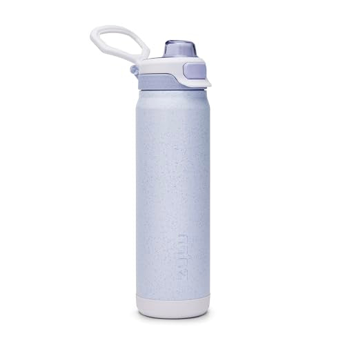 ZULU Powerfill Pro 24oz Stainless Steel Sip or Chug Water Bottle, Glacier Drift - color: Glacier Drift, style: 24oz