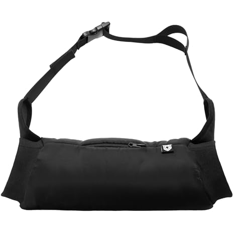 Football Handwarmer Pouch for Adults - Tactical Hand Muff Warmer - Warming Pouch for Cold Weather - color: Black