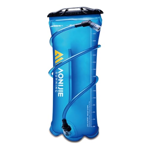 TRIWONDER Hydration Bladder Water Reservoir 1.5 Liter 2L 3L BPA Free Water Bladder for Running Cycling Hiking Camping Backpack - color: C - 3L