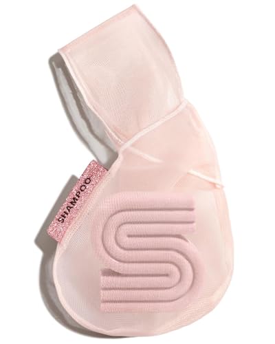 Kitsch Soap Saver Bag – Patented Mesh Bag Soap Holder - Blush | for Shampoo and Conditioner Bars – Extends Use & Prevents Soggy Mess – Recycled Beauty Mesh Pouch, Eco-Friendly - color: Blush