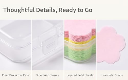 4 Boxes Paper Soap, 4 Random Different Scented Mini Portable Disposable Petal Hand Wash Sheets, Dissolvable Hand Bath Soap,Suitable for Outdoor,Camping and Hiking,Personal Care(Approx 400 Sheets)