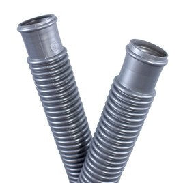 Pool Filter Hose Kit - 2 Pack - 1.25 in x 6 ft - PTFE | 72 in Length, Silver Finish, Includes 2 Adapters, 2 Clamps, Thread Seal Tape Roll, Universal Equipment Fit - size: 1.25" - 6 Feet (2 Pack)