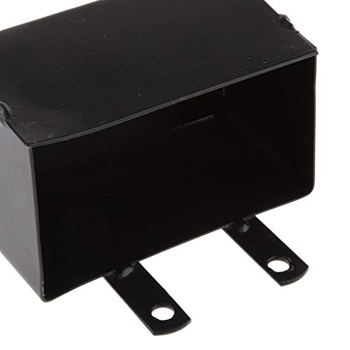 Kesoto Sturdy Metal Motorcycle Batteries Carrier Case Storage Holder Box for 50cc 70cc 110cc 125cc Dirt Bike ATV