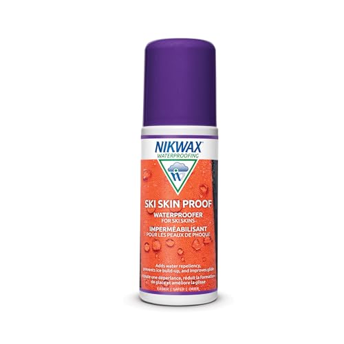 Nikwax Ski Skin Proof Waterproofing, Enhances Performance, Prevents Ice Build Up, Ski Care, Liquid Wax, Backcountry Skiing