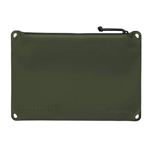 Magpul DAKA Window Pouch Zippered Tactical Range Tool and Gear Bag - color: Olive Drab Green, size: Large (9" x 13")