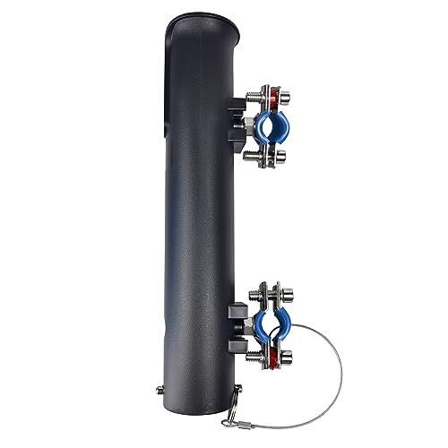 Rod Holders - Ideal for Wagons, Gardening Wagons, Gorillas and Campers, Golf carts. Clip-on mounting. - color: Black1