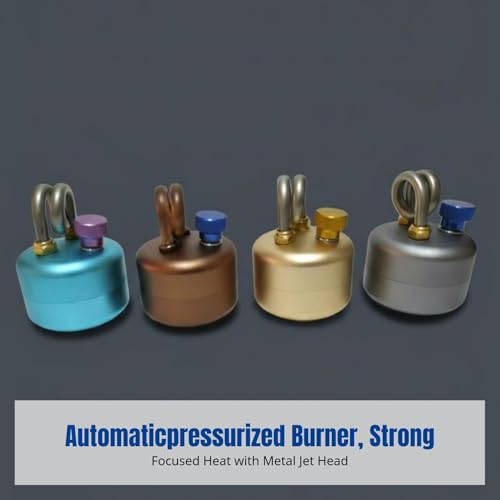 Camp Furnace Alcohol Furnace Efficient Compact Stainless Steel Alcohol Burner Spirit Burner for Trips Commercial Outdoor BBQ - color: Brown