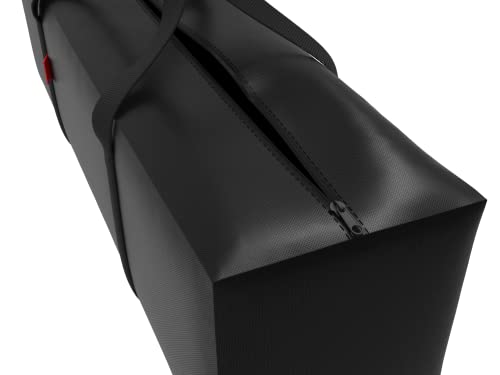Outdoor Rectangular Cushion/Cover Storage Bag, Protective Zippered Storage Bags with Handles, 60"X20"X28" Black - color: Black, size: 60"X20"X28"