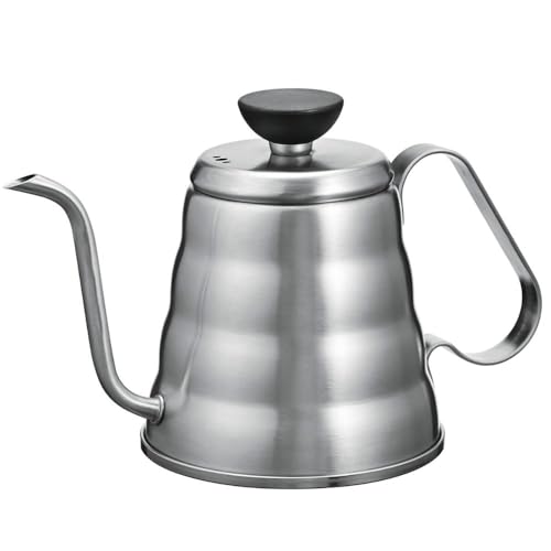 Hario Outdoor V60 Buono Metal Drip Kettle, 700ml, Silver - style: Drip Kettle