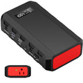 Portable Power Station with AC Outlet 120V, 24000mAh Laptop Charger Bank - color: Black
