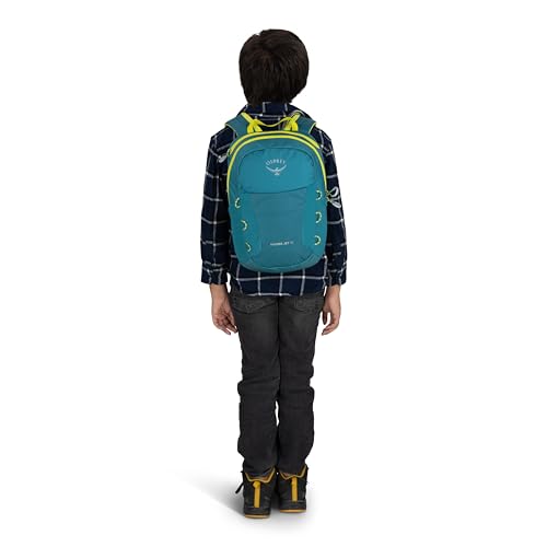 Osprey HydraJet 12L Kids' Hiking Pack with Hydraulics Reservoir, Green OS - color: Green Canopy