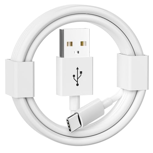 6FT USB C Apple TV Remote Cable for Apple TV Remote (3rd Gen), 4th Gen, Siri Remote (3rd Gen), 4K Remote (3rd Gen), iPhone 17 16 15, 17/16/15 Pro Max,17Air, 16 15 Plus Car Charger Cable Replacement - color: White, size: 6FT, style: USB A to USB C (for 17/