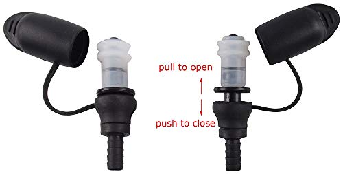 J.CARP 4 in 1Cleaning Kit with Bite Valve Tube Nozzle Replacement for Hydration Pack Bladder