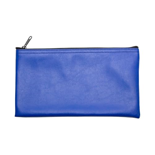 Multi-Purpose Zipper Bag, Royal Blue, 11 x 6 Inch | Reusable, Travel Pouch, Lightweight, Makeup Organizer - color: Royal Blue