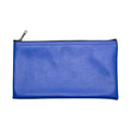 Multi-Purpose Zipper Bag, Royal Blue, 11 x 6 Inch | Reusable, Travel Pouch, Lightweight, Makeup Organizer - color: Royal Blue