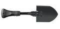 Gerber Gear 22-41578N Gorge Folding Shovel, Black , 47.5 cm | Collapsible lightweight design, military-grade durability, includes carrying case, ideal for camping, hiking, survival prep