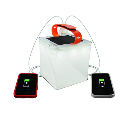 LuminAID Survivor Inflatable Solar LED Camping Lantern & Dual Phone Charger - style: 600 Lumens