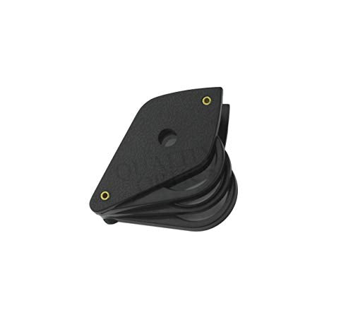 USA Folding Jewelers Loupe Style Pocket Magnifier - style: Triple Lens Fold Away Loupe