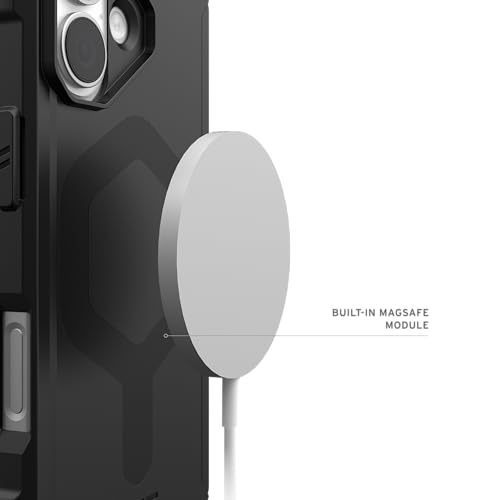 URBAN ARMOR GEAR UAG Designed for iPhone 17 Case Essential Armor - Compatible with MagSafe Military Grade Protective Cover, Black - color: Essential Armor - Black