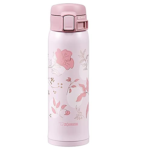 Zojirushi SM-SG48EPP Stainless Mug, 16-Ounce, Bloom Pink - color: Bloom Pink, style: 16-Ounce