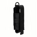 Tactical Flashlight Holster MOLLE Torch Holder MK4 OC/Mace Pepper Spray Canister Carrier EDC Flash Light Pouch Multitool Case with Strap&Snap Clip for Duty/Combat Belt Backpack Vest Chest Rig - color: Black