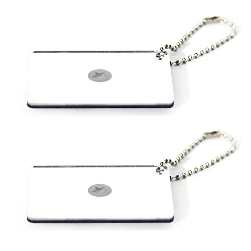 SIXGOD 2 Pcs Survival Signal Mirror 2 x 3 in, Emergency Rescue Mirror