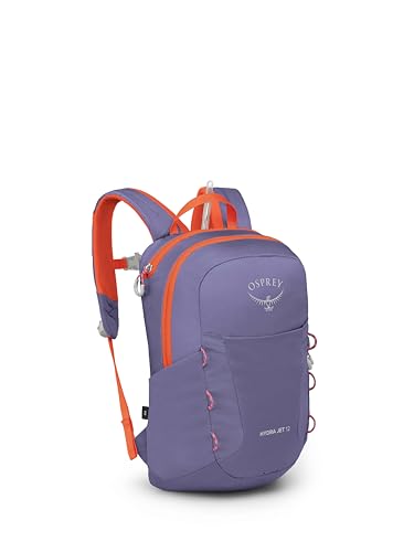Osprey HydraJet 12L Kids' Hiking Pack with Hydraulics Reservoir, Purple OS - color: Euphoria Purple