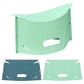 PATIKIL Travel Foot Rest, Portable Airplane Footrest with Handbag Function Lightweight Foldable Foot Stool to Relieve Back & Knee Pain for Long Flight Outdoor Camping, Dark & Pale Green - color: Dark Green, Pale Green