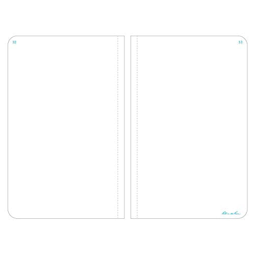 Rite in the Rain Weatherproof Hard Cover Sketchbook Notebook, 4.75" x 7.5", Yellow Cover, Blank Pattern (No. 330F) - color: Yellow, style: Traditional