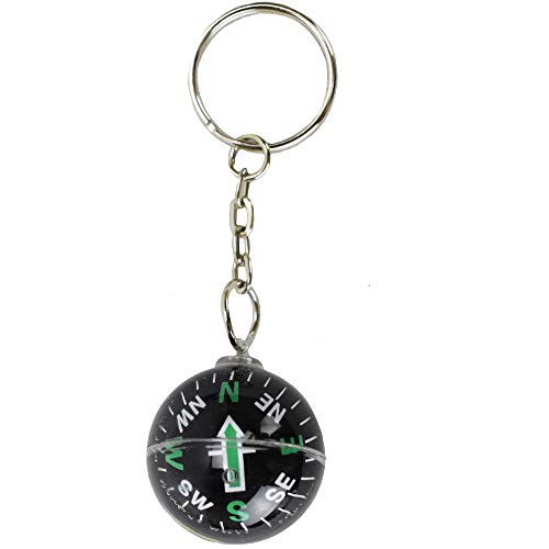 Munkees Ball Compass Keychain