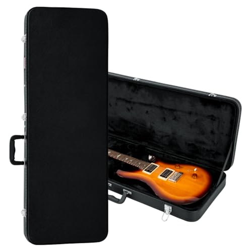 Gator Cases Hard-Shell Wood Case for Wide Body Electric Guitars; Fits PRS Style Guitars and More (GWE-ELEC-WIDE) - style: Wide Body