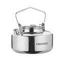 Fire-Maple Antarcti Camping Kettle Stainless Steel Camp Tea Pot, 1L - size: 1.1 Quarts