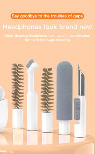 32-in-1 Electronics Cleaning Kit for Phone, Earbuds, Keyboard & Camera Lens - color: White